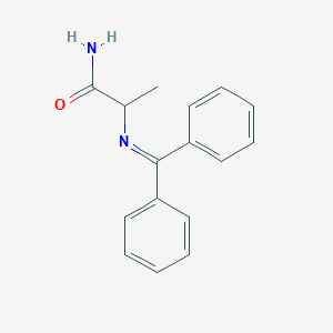 N~2~-(Diphenylmethylidene)alaninamide