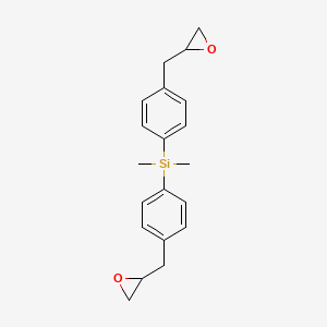 Dimethylbis{4-[(oxiran-2-yl)methyl]phenyl}silane