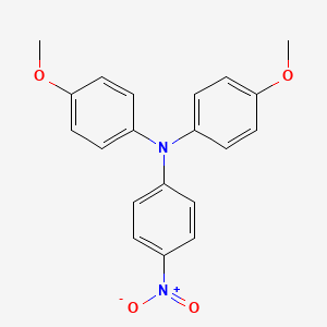molecular formula C20H18N2O4 B1419638 4-甲氧基-N-(4-甲氧基苯基)-N-(4-硝基苯基)苯胺 CAS No. 20440-91-9