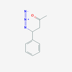 molecular formula C10H11N3O B14196391 4-Azido-4-phenylbutan-2-one CAS No. 919117-15-0