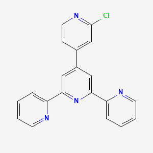 4-(2-Chloropyridin-4-yl)-2,6-dipyridin-2-ylpyridine