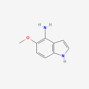 B1419641 5-methoxy-1H-indol-4-amine CAS No. 431046-37-6