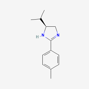 (5S)-2-(4-Methylphenyl)-5-(propan-2-yl)-4,5-dihydro-1H-imidazole