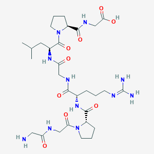 Glycylglycyl-L-prolyl-N~5~-(diaminomethylidene)-L-ornithylglycyl-L-leucyl-L-prolylglycine