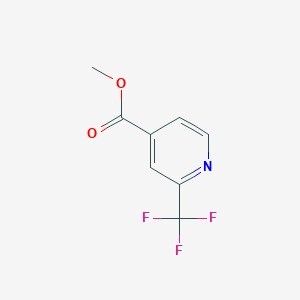 molecular formula C8H6F3NO2 B1419653 2-(三氟甲基)异烟酸甲酯 CAS No. 588702-68-5