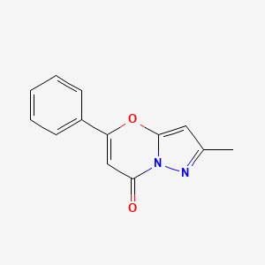 2-Methyl-5-phenyl-7H-pyrazolo[5,1-b][1,3]oxazin-7-one