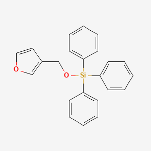 [(Furan-3-yl)methoxy](triphenyl)silane