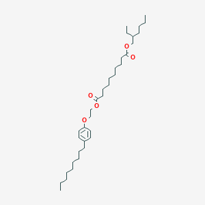 2-Ethylhexyl 2-(4-nonylphenoxy)ethyl decanedioate