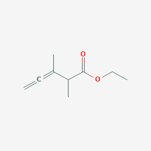 molecular formula C9H14O2 B14196617 Ethyl 2,3-dimethylpenta-3,4-dienoate CAS No. 868697-16-9