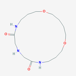 1,15-Dioxa-5,8,11-triazacyclononadecane-6,10-dione