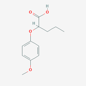 2-(4-Methoxyphenoxy)pentanoic acid