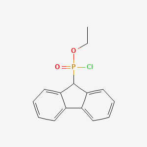 Ethyl 9H-fluoren-9-ylphosphonochloridate