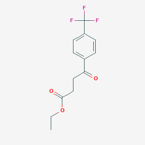 B141967 Ethyl 4-oxo-4-(4-trifluoromethylphenyl)butyrate CAS No. 155722-95-5