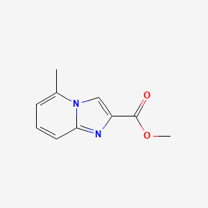 molecular formula C10H10N2O2 B1419674 5-甲基咪唑并[1,2-a]吡啶-2-甲酸甲酯 CAS No. 1187932-40-6
