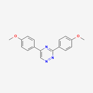 1,2,4-Triazine, 3,5-bis(4-methoxyphenyl)-