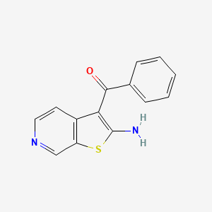 (2-Aminothieno[2,3-c]pyridin-3-yl)(phenyl)methanone