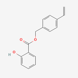 Benzoic acid, 2-hydroxy-, (4-ethenylphenyl)methyl ester