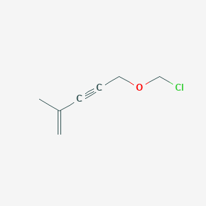 5-(Chloromethoxy)-2-methylpent-1-en-3-yne