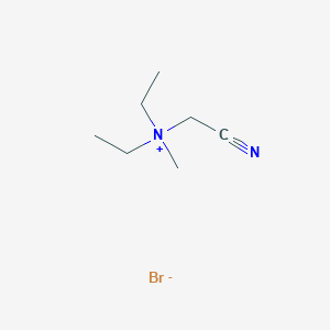 N-(Cyanomethyl)-N-ethyl-N-methylethanaminium bromide