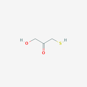 molecular formula C3H6O2S B14196845 1-Hydroxy-3-sulfanylpropan-2-one CAS No. 856604-62-1