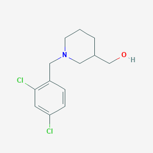 B1419690 [1-(2,4-Dichloro-benzyl)-piperidin-3-yl]-methanol CAS No. 864409-93-8