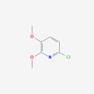 molecular formula C7H8ClNO2 B1419698 6-氯-2,3-二甲氧基吡啶 CAS No. 1087659-30-0