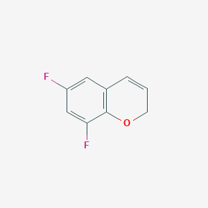 molecular formula C9H6F2O B1419714 6,8-二氟-2H-色烯 CAS No. 1015938-81-4