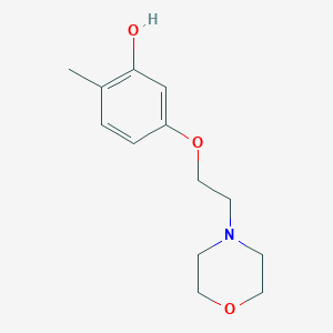 2-Methyl-5-(2-morpholinoethoxy)phenol