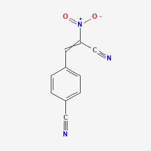 4-(2-Cyano-2-nitroethenyl)benzonitrile