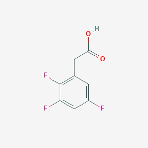 molecular formula C8H5F3O2 B141972 2,3,5-三氟苯乙酸 CAS No. 132992-28-0