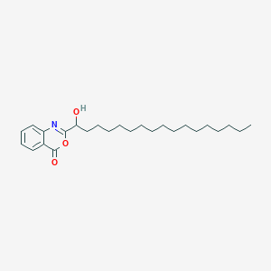 2-(1-Hydroxyheptadecyl)-4H-3,1-benzoxazin-4-one