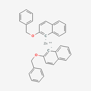 zinc;2-phenylmethoxy-1H-naphthalen-1-ide