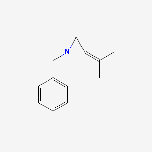 1-Benzyl-2-(propan-2-ylidene)aziridine