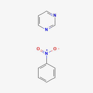 Nitrobenzene--pyrimidine (1/1)