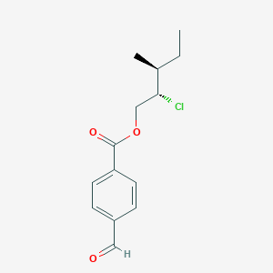 (2S,3S)-2-Chloro-3-methylpentyl 4-formylbenzoate