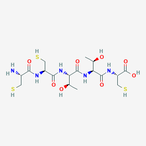 L-Cysteinyl-L-cysteinyl-L-threonyl-L-threonyl-L-cysteine