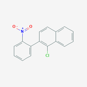 1-Chloro-2-(2-nitrophenyl)naphthalene