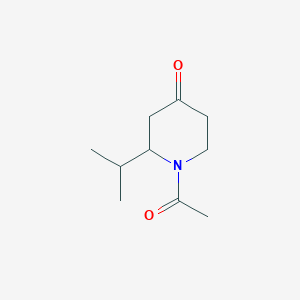 1-Acetyl-2-(propan-2-yl)piperidin-4-one