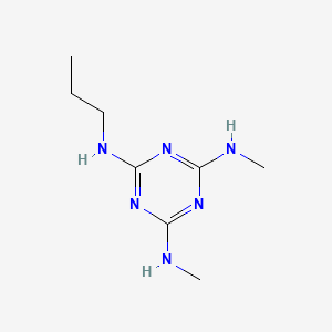 N~2~,N~4~-Dimethyl-N~6~-propyl-1,3,5-triazine-2,4,6-triamine