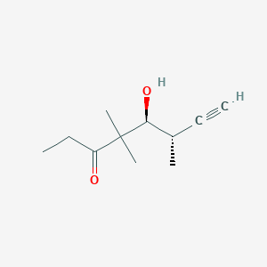 (5S,6S)-5-hydroxy-4,4,6-trimethyloct-7-yn-3-one