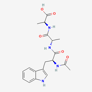 N-Acetyl-L-tryptophyl-L-alanyl-L-alanine