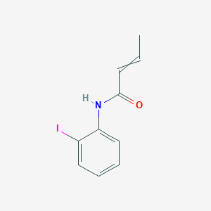 N-(2-iodophenyl)but-2-enamide