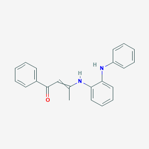 3-(2-Anilinoanilino)-1-phenylbut-2-en-1-one