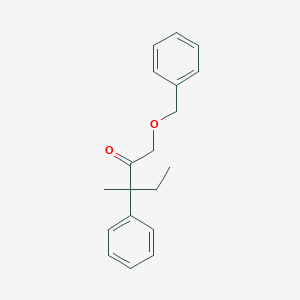 1-(Benzyloxy)-3-methyl-3-phenylpentan-2-one