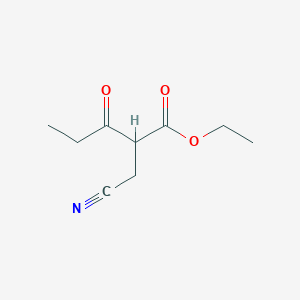 Ethyl 2-(cyanomethyl)-3-oxopentanoate