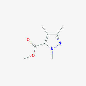 molecular formula C8H12N2O2 B1419774 Methyl 1,3,4-trimethyl-1H-pyrazole-5-carboxylate CAS No. 773136-70-2