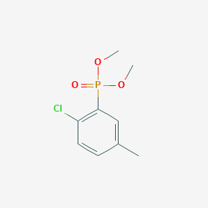 Dimethyl (2-chloro-5-methylphenyl)phosphonate