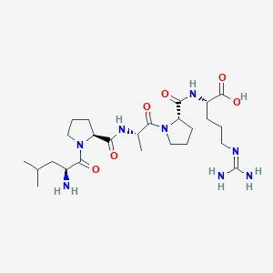 L-Leucyl-L-prolyl-L-alanyl-L-prolyl-N~5~-(diaminomethylidene)-L-ornithine