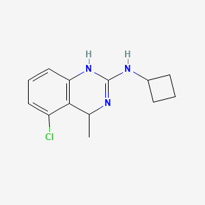 5-Chloro-N-cyclobutyl-4-methyl-1,4-dihydroquinazolin-2-amine