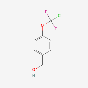 B1419811 [4-(Chlorodifluoromethoxy)phenyl]methanol CAS No. 50823-88-6